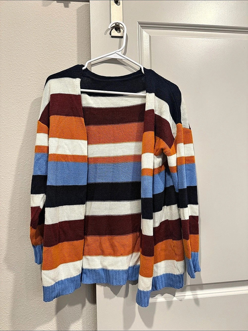 Multicolor Striped Cardigan